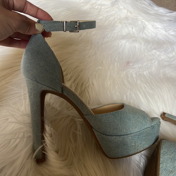 Jessica Simpson Denim Pumps - Picture 15 of 15